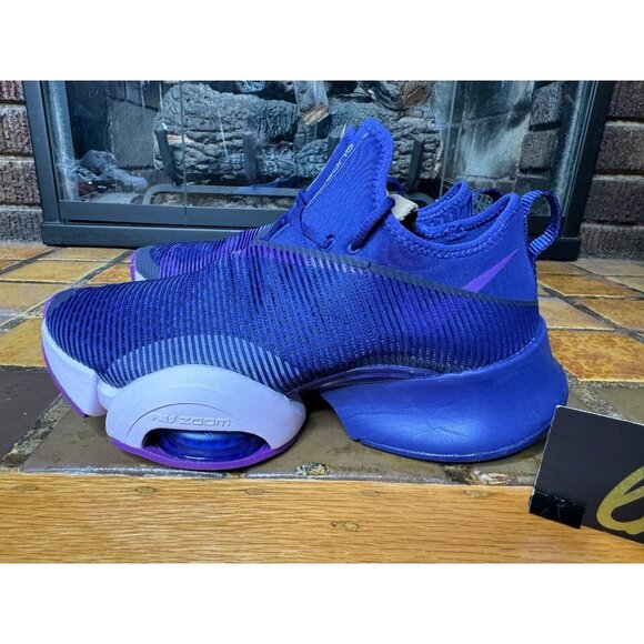 Women’s 7.5 Nike Air Zoom SuperRep Regency Purple Running Shoes BQ7642-550 - Picture 6 of 10